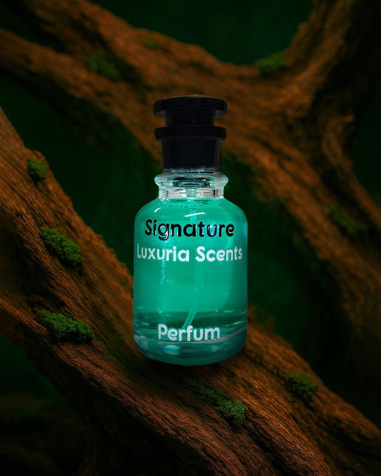 Signature by Luxurias Cent – Bold Aquatic Perfume for Men | Distinctive Long-Lasting Scent | 50ml