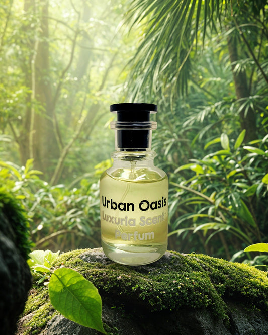 Urban Oasis by Luxurias Cent – Fresh Unisex Perfume Inspired by Nature | Daily Wear Scent